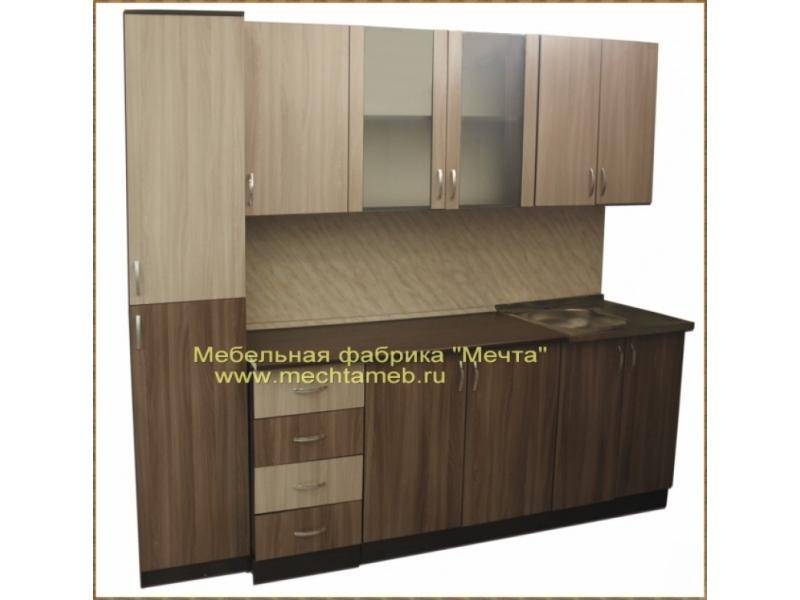 кухонный гарнитур прямой ясень в Нижневартовске