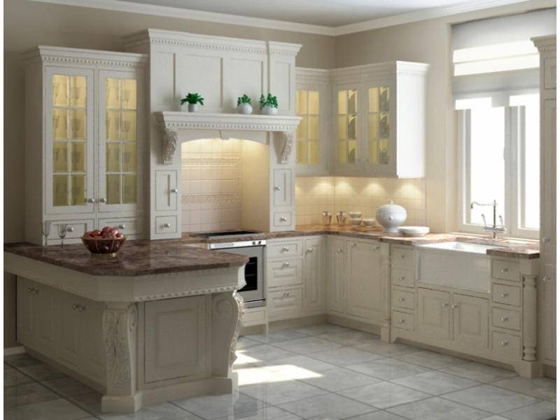 кухонный гарнитур угловой брикет в Нижневартовске