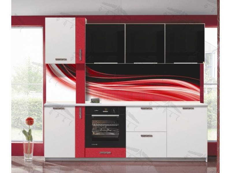 кухонный гарнитур прямой глэм2 в Нижневартовске