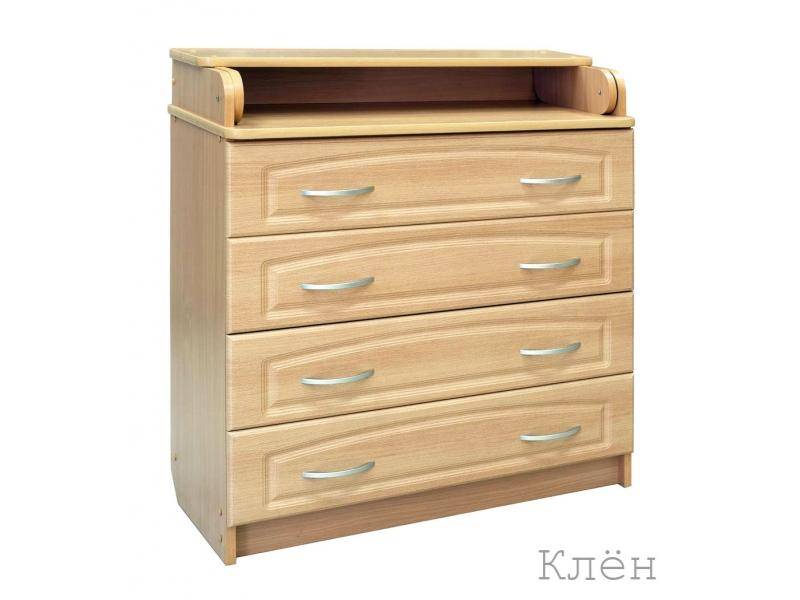 светлый комод 4 ящика в Нижневартовске