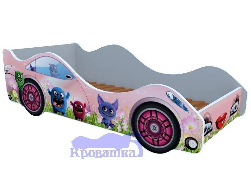 кровать-машинка лесные зверюшки в Нижневартовске