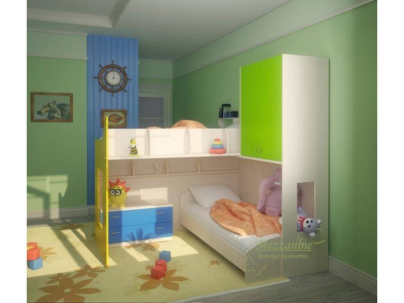 кровать детская лайм в Нижневартовске