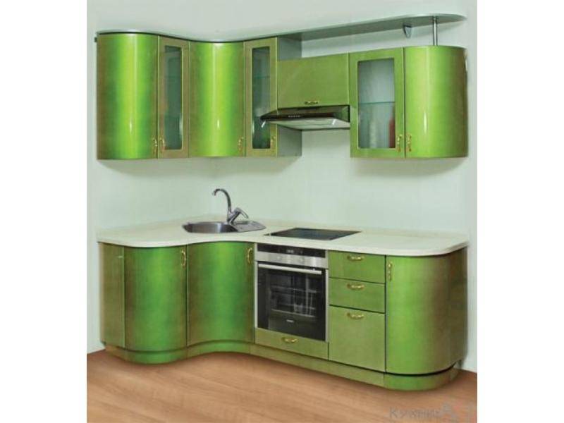 кухонный гарнитур угловой зеленый чай в Нижневартовске