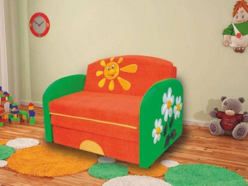 диван прямой полянка в Нижневартовске