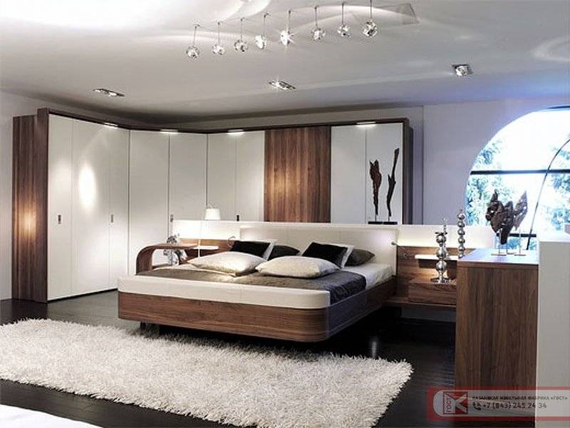 спальня 3 с большим угловым шкафом в Нижневартовске