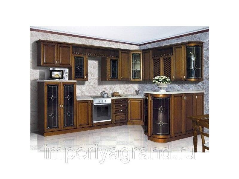 кухонный гарнитур массив г- образный в Нижневартовске