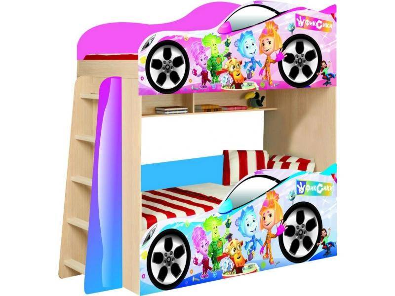 двухъярусная кровать фиксики модель 4 в Нижневартовске