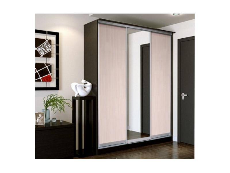 шкаф-купе 3 створки с зеркалом стандарт 2 в Нижневартовске