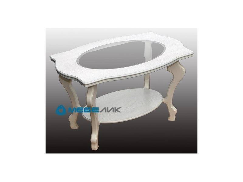 стол журнальный берже 1с белый ясень в Нижневартовске