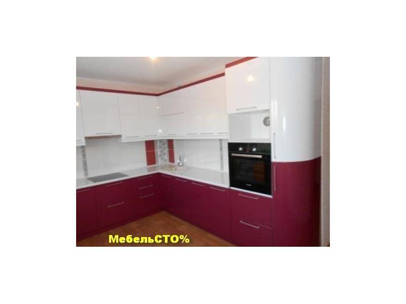 угловая кухня фасад мдф в Нижневартовске