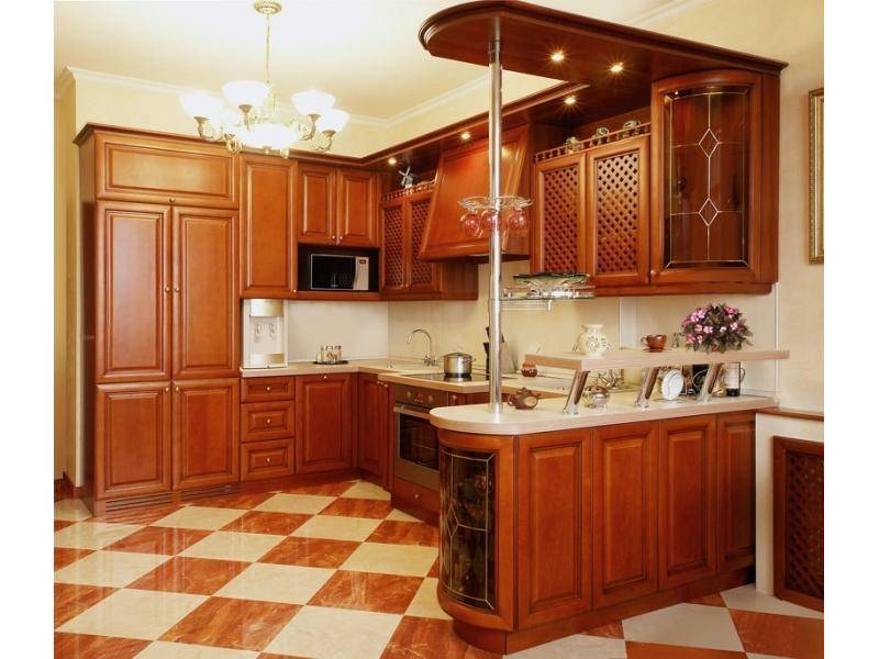 кухонный гарнитур угловой классика в Нижневартовске