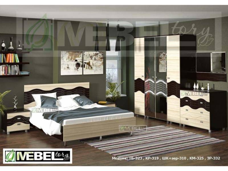 спальня модульная каролина 4 в Нижневартовске