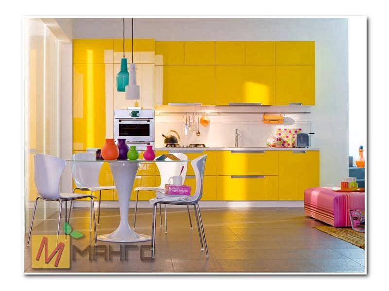 яркий кухонный гарнитур елоу в Нижневартовске