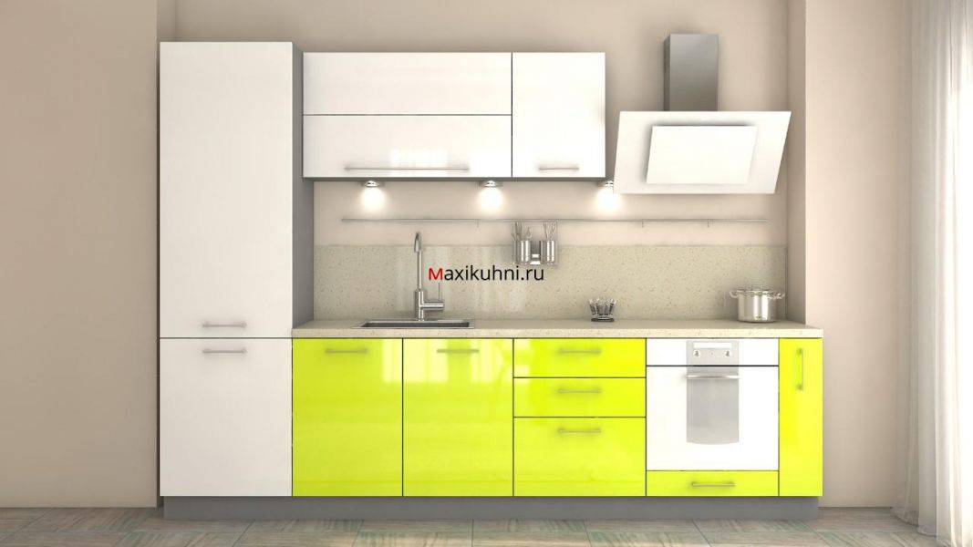 кухня прямая сочный фрукт в Нижневартовске