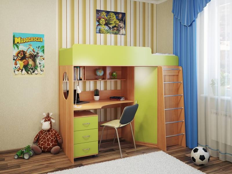 кровать-чердак милана 3 в Нижневартовске