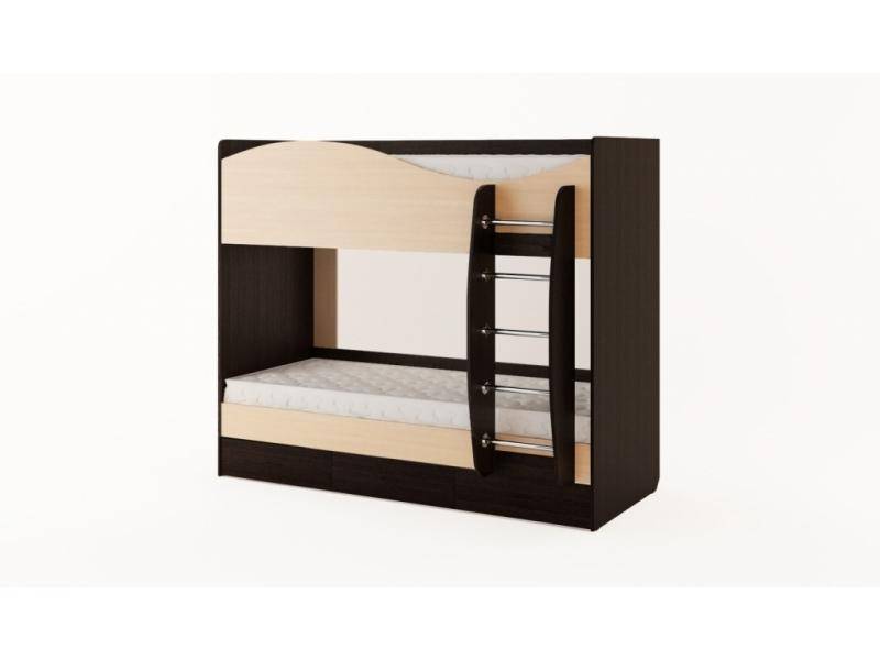 удобная двухъярусная кровать с ящиками в Нижневартовске