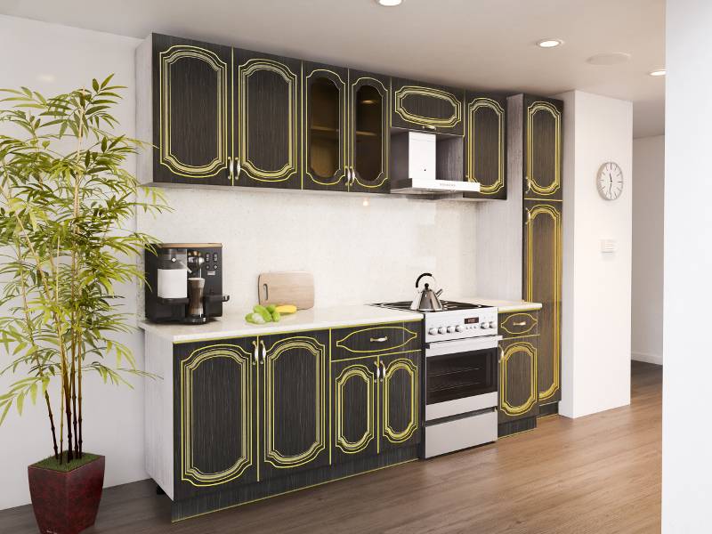 кухня прямая классик 1 в Нижневартовске