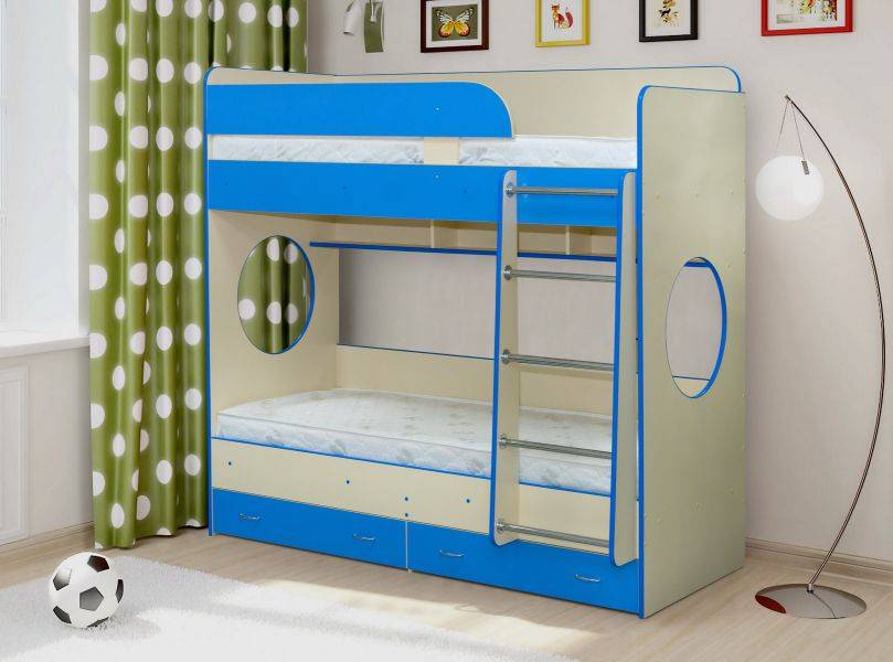 двухъярусная кровать радуга-7 в Нижневартовске
