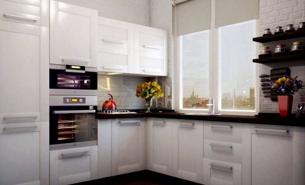 кухня белая современная 04 в Нижневартовске