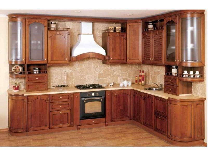 кухни из фасада массив дерева в Нижневартовске