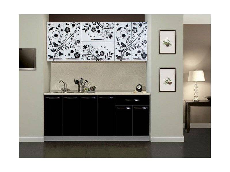 модульная кухня узоры черные в Нижневартовске