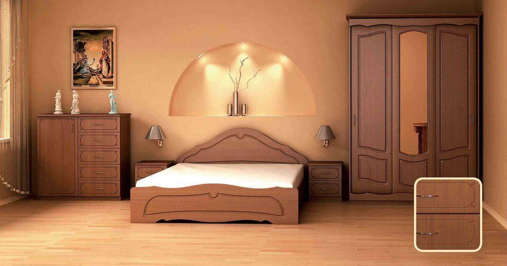 набор мебели для спальни анжелика-10 в Нижневартовске