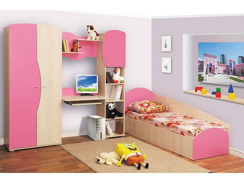 розовая мебель для девочки в Нижневартовске