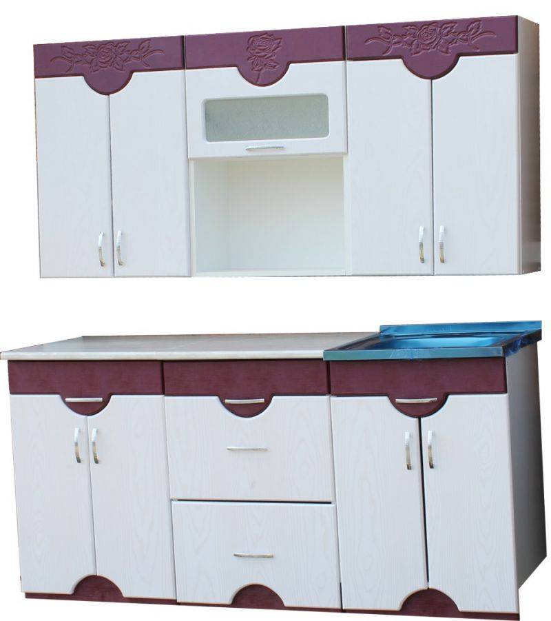 кухня прямая роза 1.5м в Нижневартовске