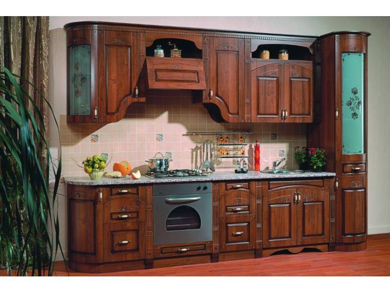 кухня прямая агата орех в Нижневартовске