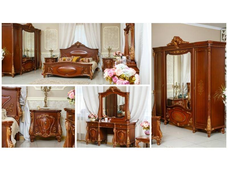 спальный гарнитур мона лиза орех в Нижневартовске