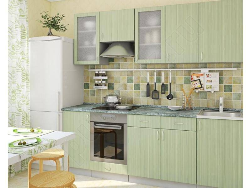 кухонный гарнитур прямой олива в Нижневартовске