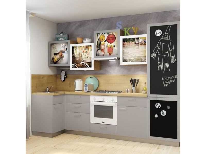 современная кухня флэт в Нижневартовске