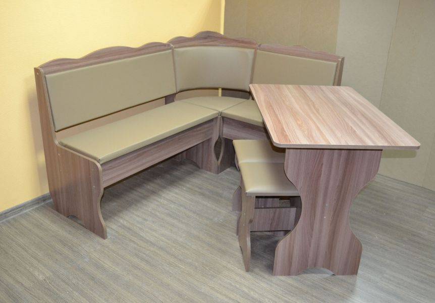 кухонный уголок миссия, ясень шимо темный, к/з капучино в Нижневартовске