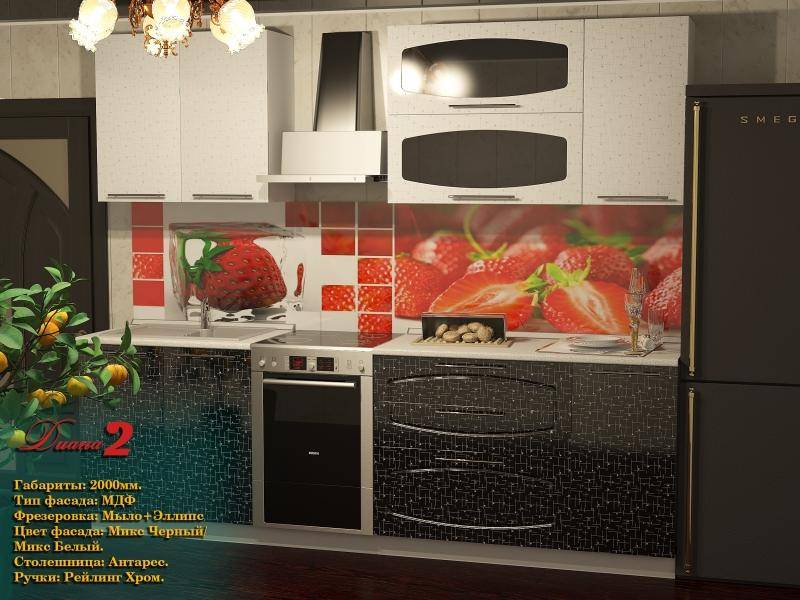 прямая кухня диана 2 в Нижневартовске