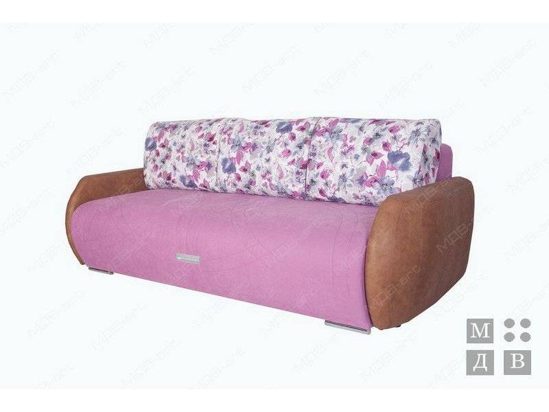 диван атташе-3 розовый в Нижневартовске