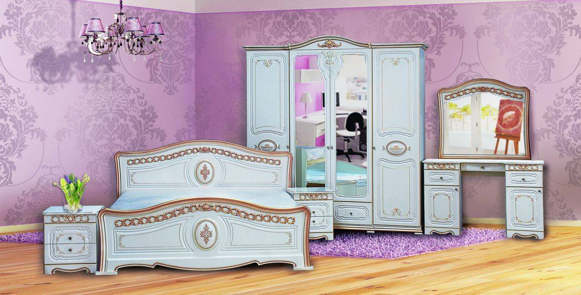 спальня азалия белая матовая в Нижневартовске