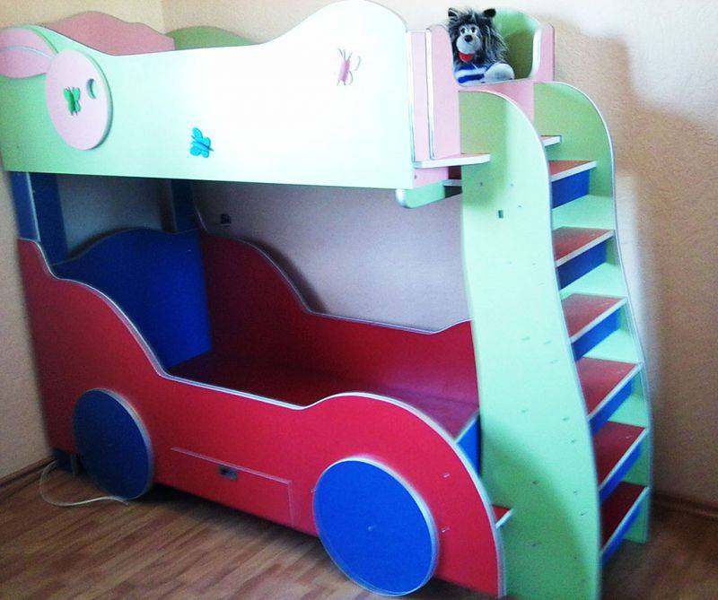 двухъярусная кровать для мальчика и девочки в Нижневартовске