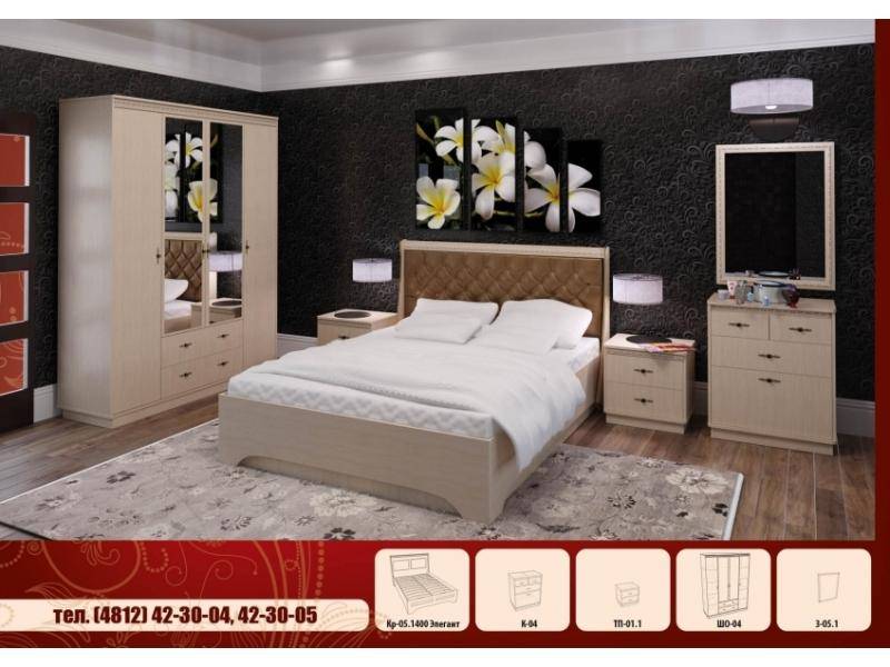 спальный гарнитур офелия в Нижневартовске