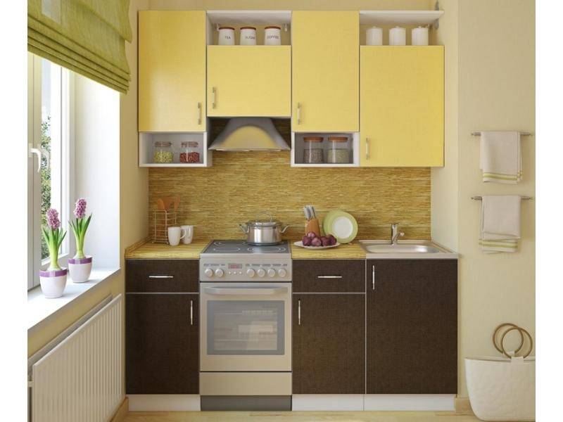 кухонный гарнитур лимон-арабика в Нижневартовске