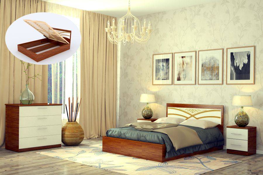 кровать с подъемным механизмом надин в Нижневартовске