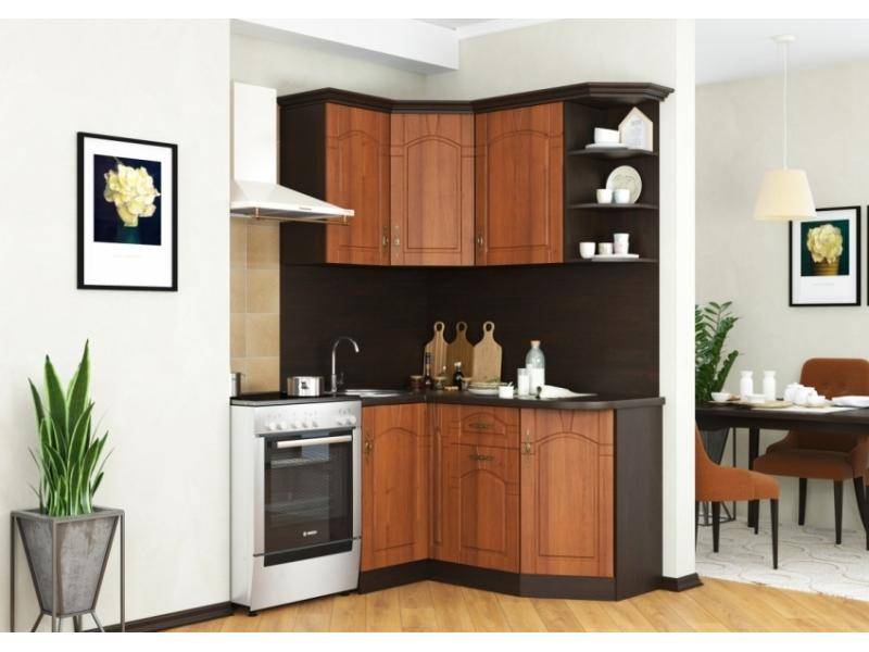 малая угловая кухня готика в Нижневартовске