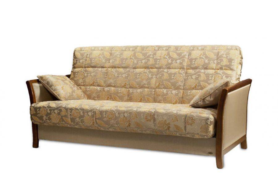 диван классик с деревянными подлокотниками в Нижневартовске