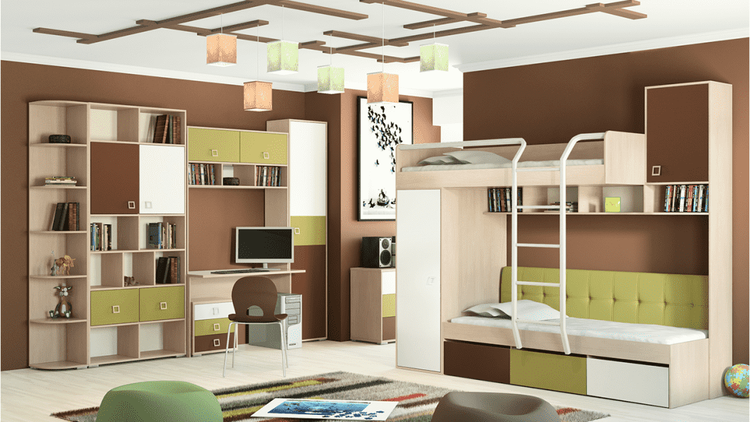 стильная детская-молодежная комната в Нижневартовске