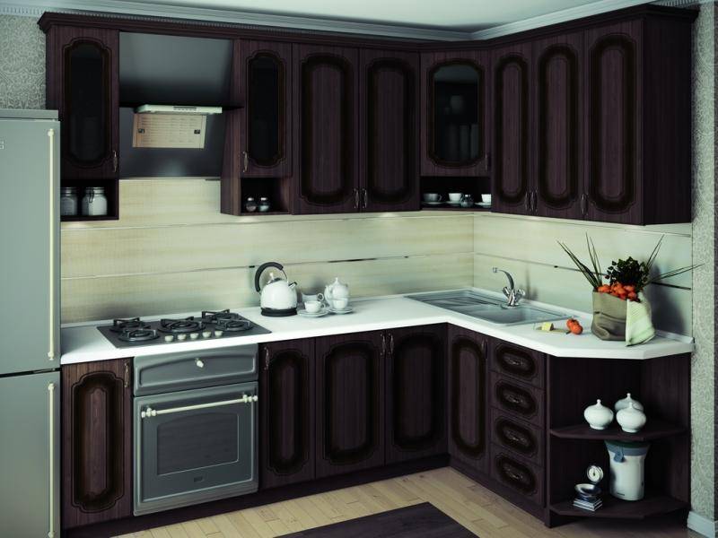 кухонный гарнитур угловой моника в Нижневартовске