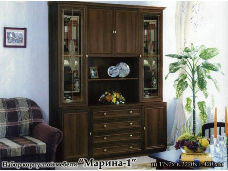 гостиная стенка марина 1 в Нижневартовске