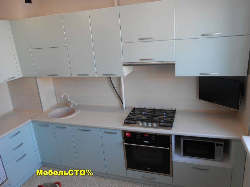 кухонный гарнитур мятный бриз в Нижневартовске