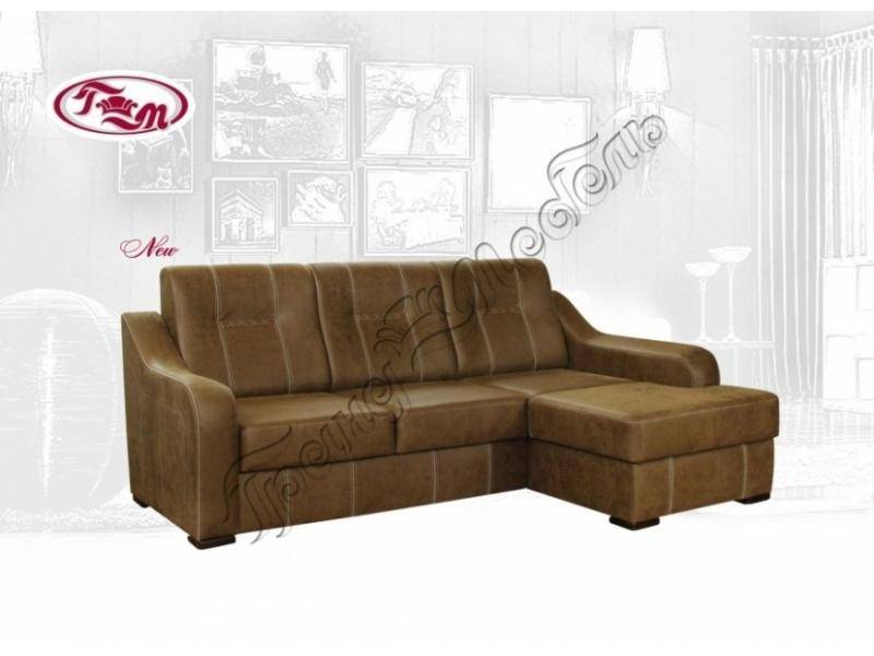 тканевый диван с оттоманкой токио 4 в Нижневартовске