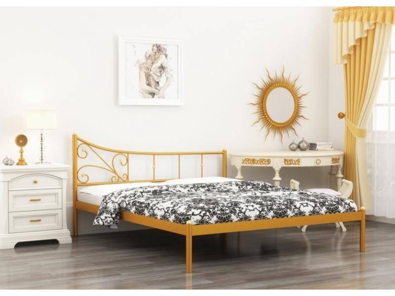 односпальная металлическая кровать lily (лилия) в Нижневартовске