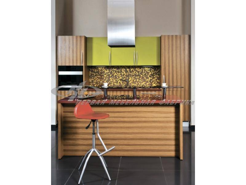 кухонный гарнитур этно прямой в Нижневартовске