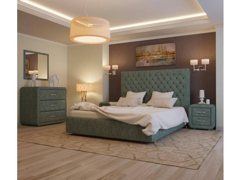 кровать богема вельвет 79 в Нижневартовске